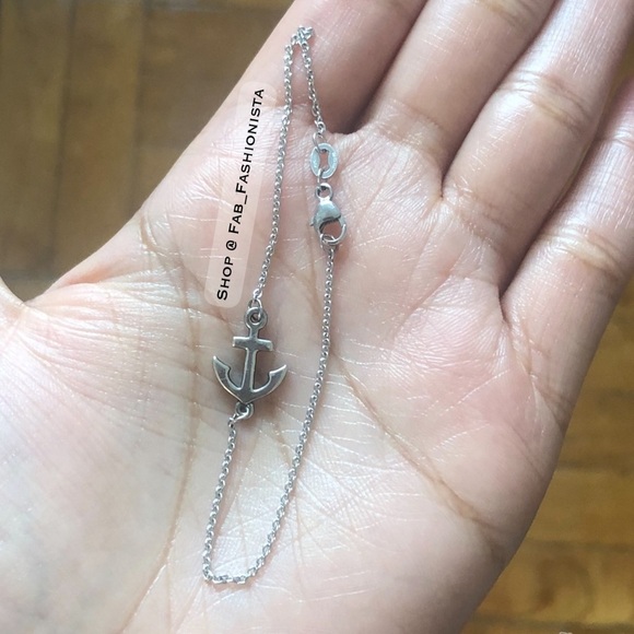 James Avery Anchor Bracelet Sterling Silver Retired Rare - Picture 8 of 16